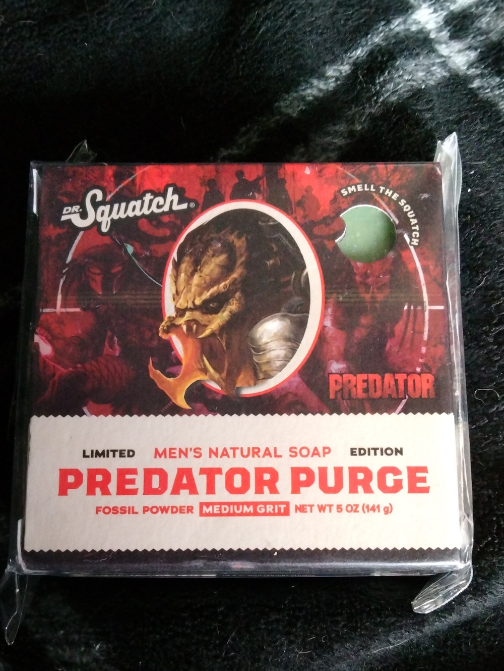 Dr. Squatch Predator Purge Men's Natural Soap - Red